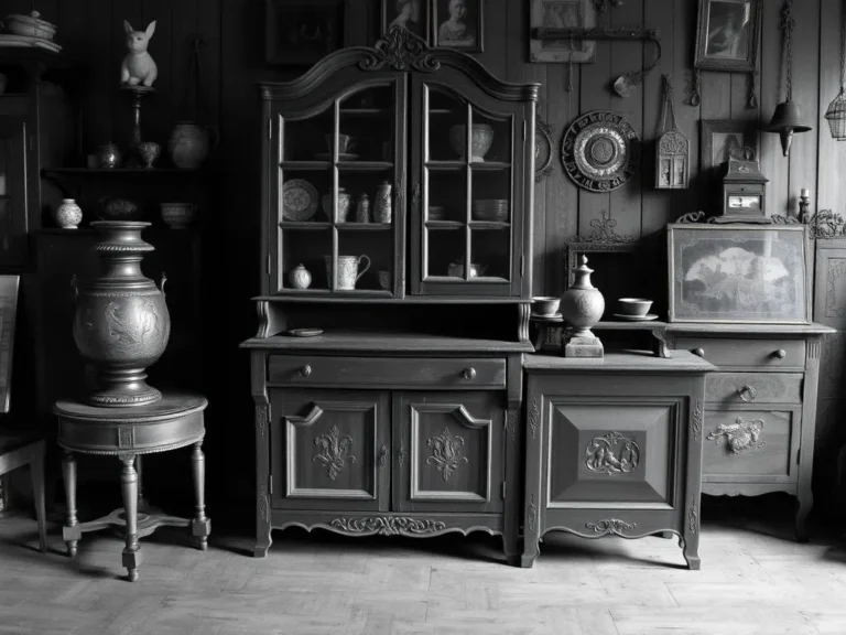 Antique Furniture Dream Meaning: Uncovering the Symbolism of the Past