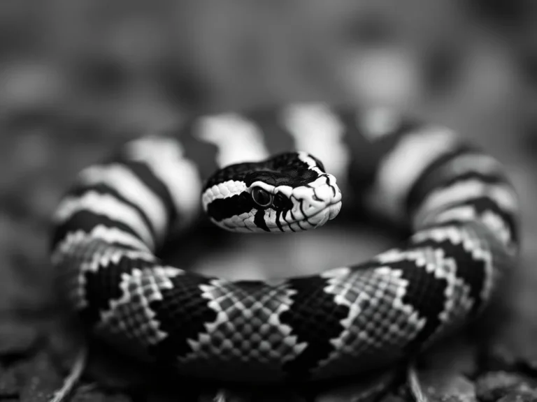 Black and White Striped Snake Dream Meaning: Exploring the Symbolism and Significance