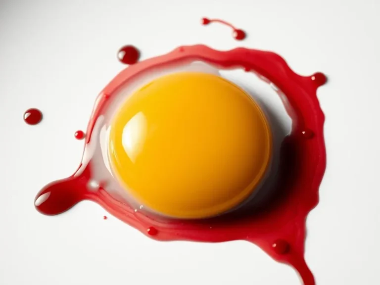 Blood and Egg Yolk Dream Meaning: Uncovering the Symbolism