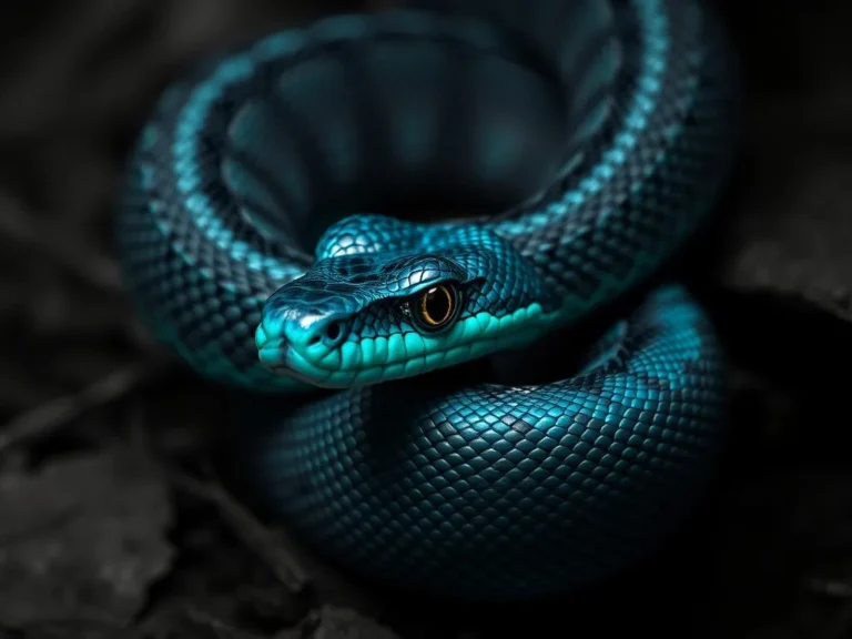 Blue Green Snake Dream Meaning: Decoding the Symbolism