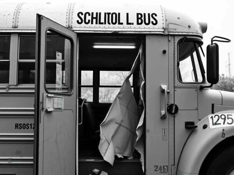 Broken School Bus Door Dream Meaning: Navigating Life’s Challenges