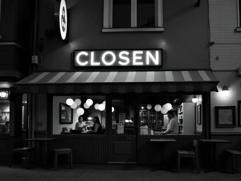 Closed Restaurant Dream Meaning: Exploring the Subconscious Symbolism