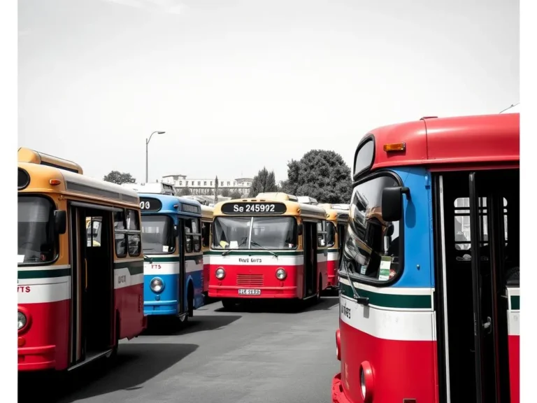 Colorful Buses Dream Meaning: A Vibrant Journey into Your Subconscious