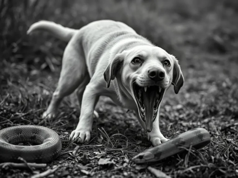 Dog Attacks Snake Dream Meaning: Uncovering the Symbolic Significance