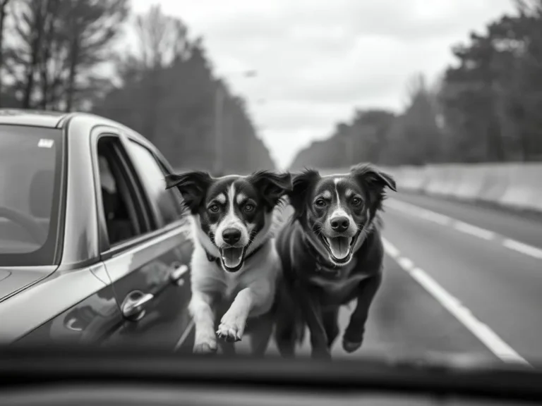 Dogs Escaping from Cars Dream Meaning: Uncovering the Symbolic Significance