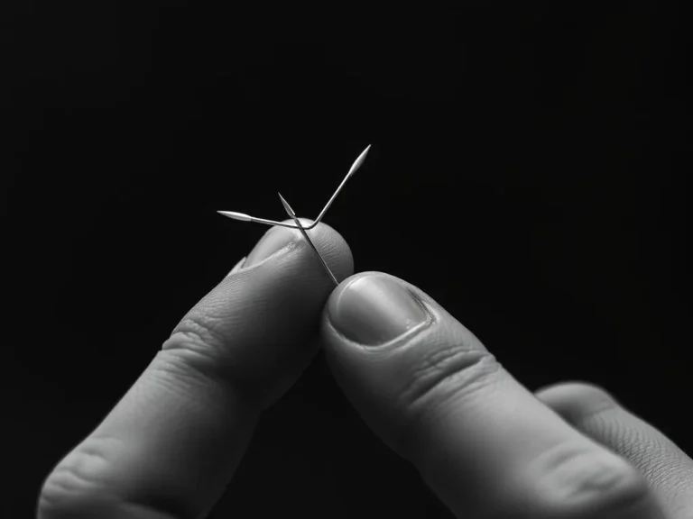 Dream of Needle Going in Finger: Uncovering the Symbolic Meaning