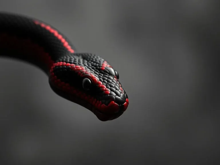 Dream of Red and Black Snake: Unveiling the Symbolic Meaning