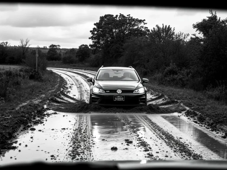 Driving Through a Muddy Road in a Car Dream Meaning: Navigating Life’s Challenges