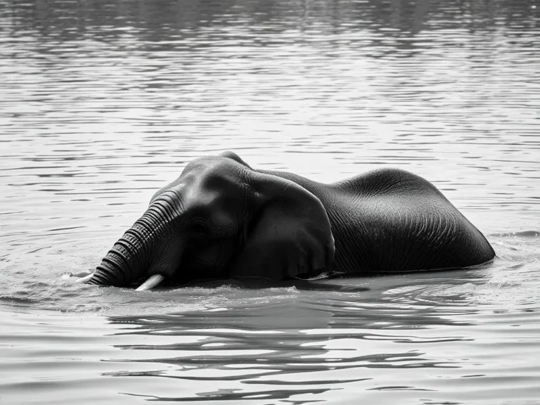 Elephant Drowning Dream Meaning: Uncovering the Symbolic Significance