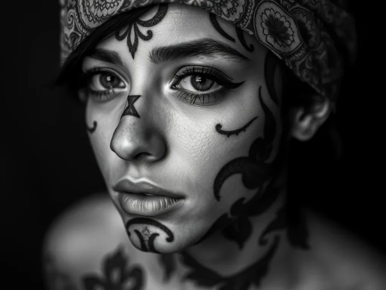 Face Tattoo Dream Meaning: Unlocking the Symbolism of Facial Ink in Your Subconscious