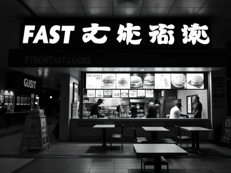 Fast Food Restaurant Dream Meaning: Uncovering the Symbolism of Your Subconscious