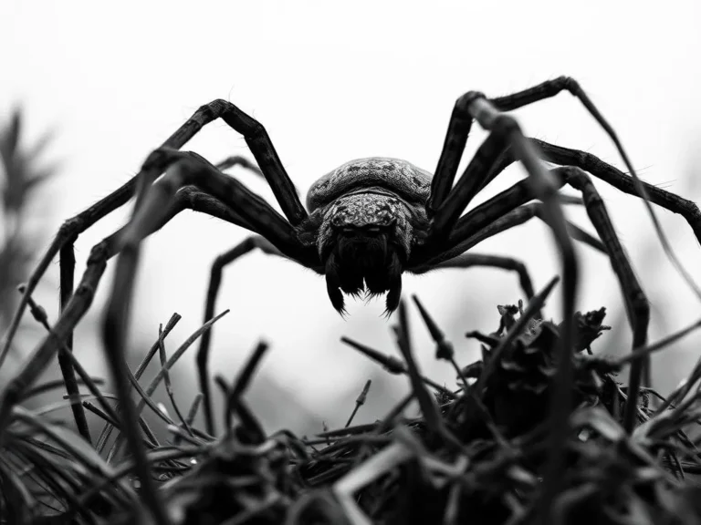 Giant Spiders Dream Meaning: Decoding the Symbolism of Arachnid Dreams