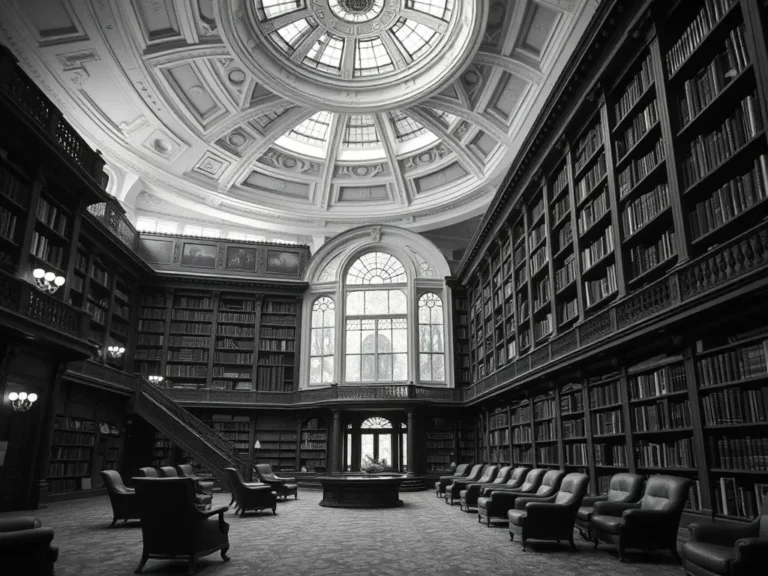 Huge House with Huge Library Dream Meaning: Exploring the Symbolism and Significance