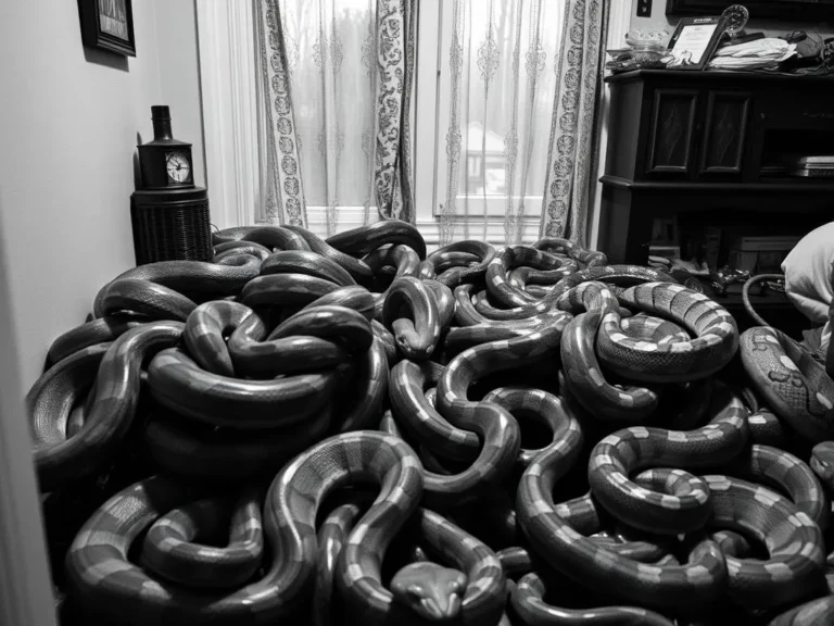 Lots of Snakes in the House Dream Meaning: Unlocking the Symbolic Significance