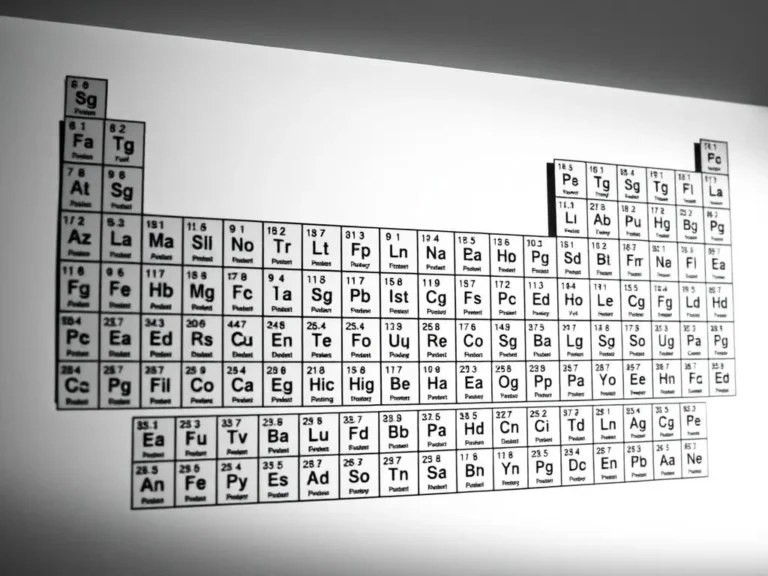 Periodic Table Dream Meaning: Unlocking the Secrets of Your Subconscious