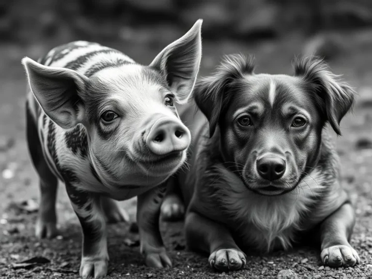 Pig and Dog Together Dream Meaning: What Your Subconscious is Telling You