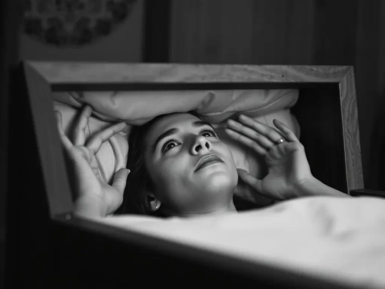 ‘Seeing Yourself in a Coffin Dream Meaning: Exploring the Symbolic Significance