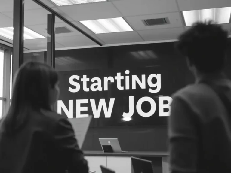 Starting a New Job Dream Meaning: Exploring the Symbolic Significance