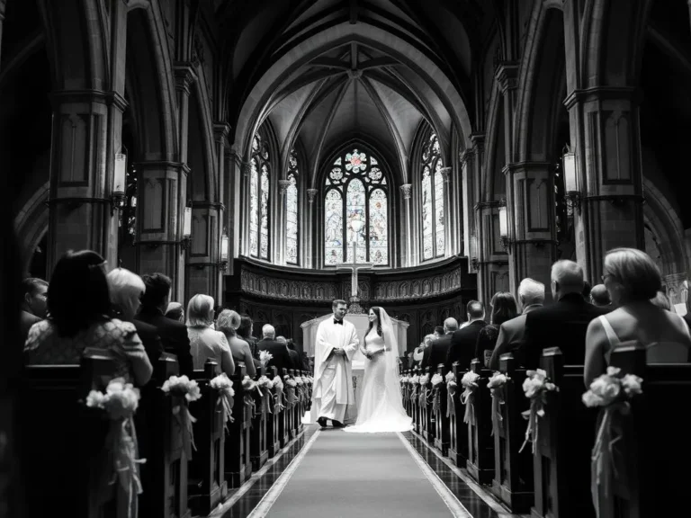 Wedding in a Church Dream Meaning: Exploring the Symbolism and Significance